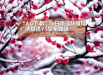 “AG下载”16日南球杯推荐:伊基达VS皇家帕瑞(图3) AG下载